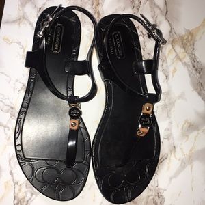 Coach Piccadilly Jelly Sandals
